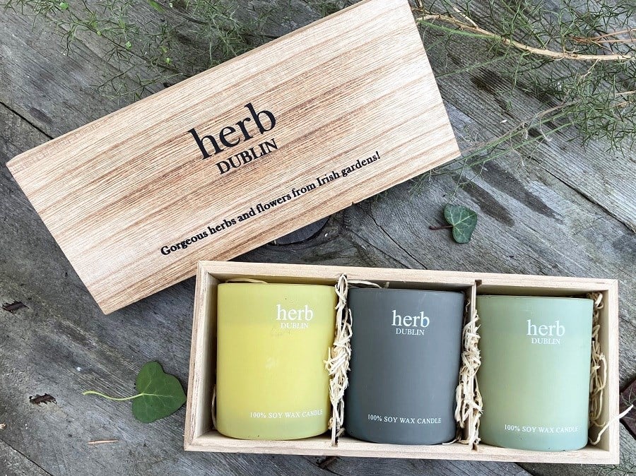 Herb Dublin Candle Trio