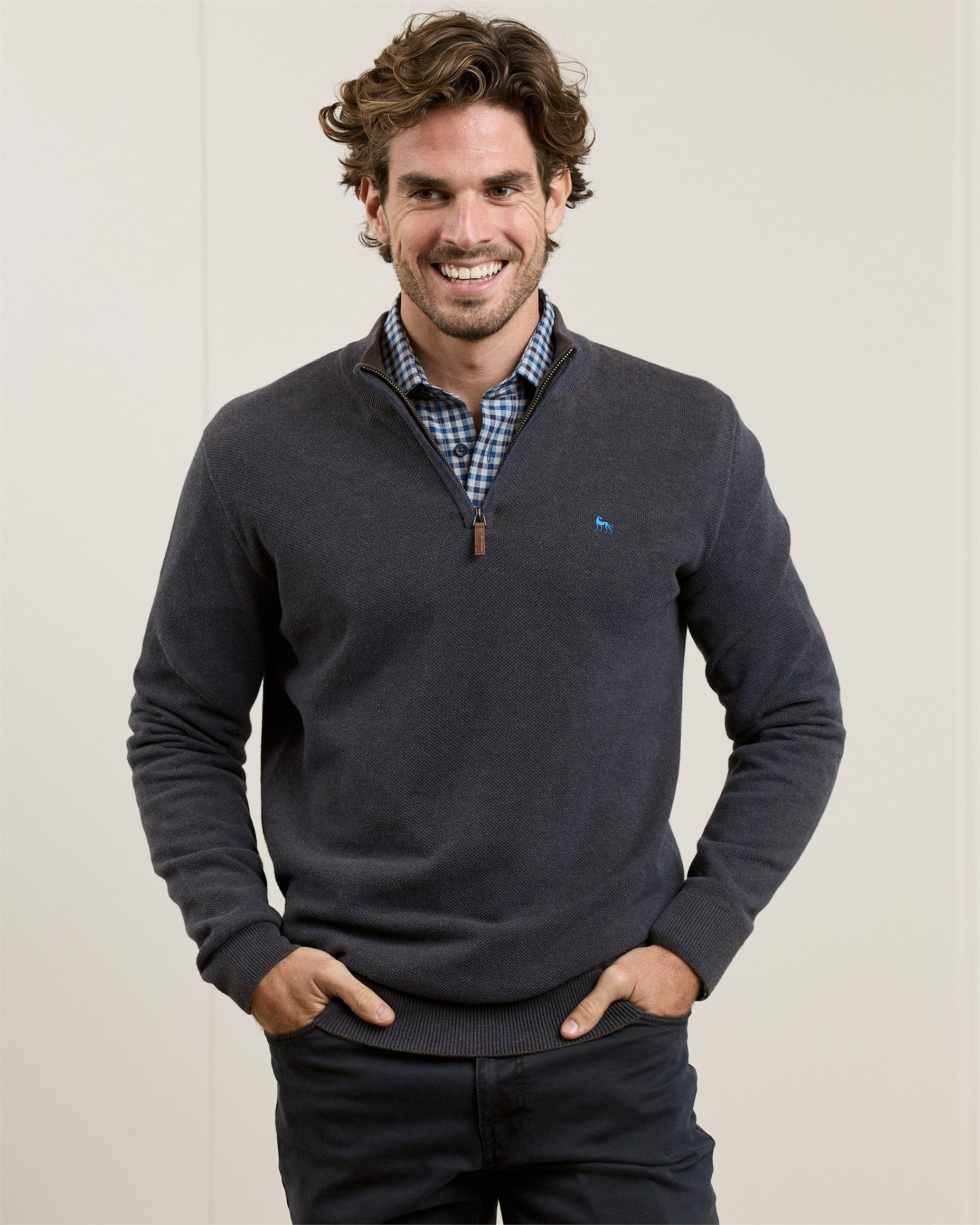 Magee Charlie 1/4 Zip Knit