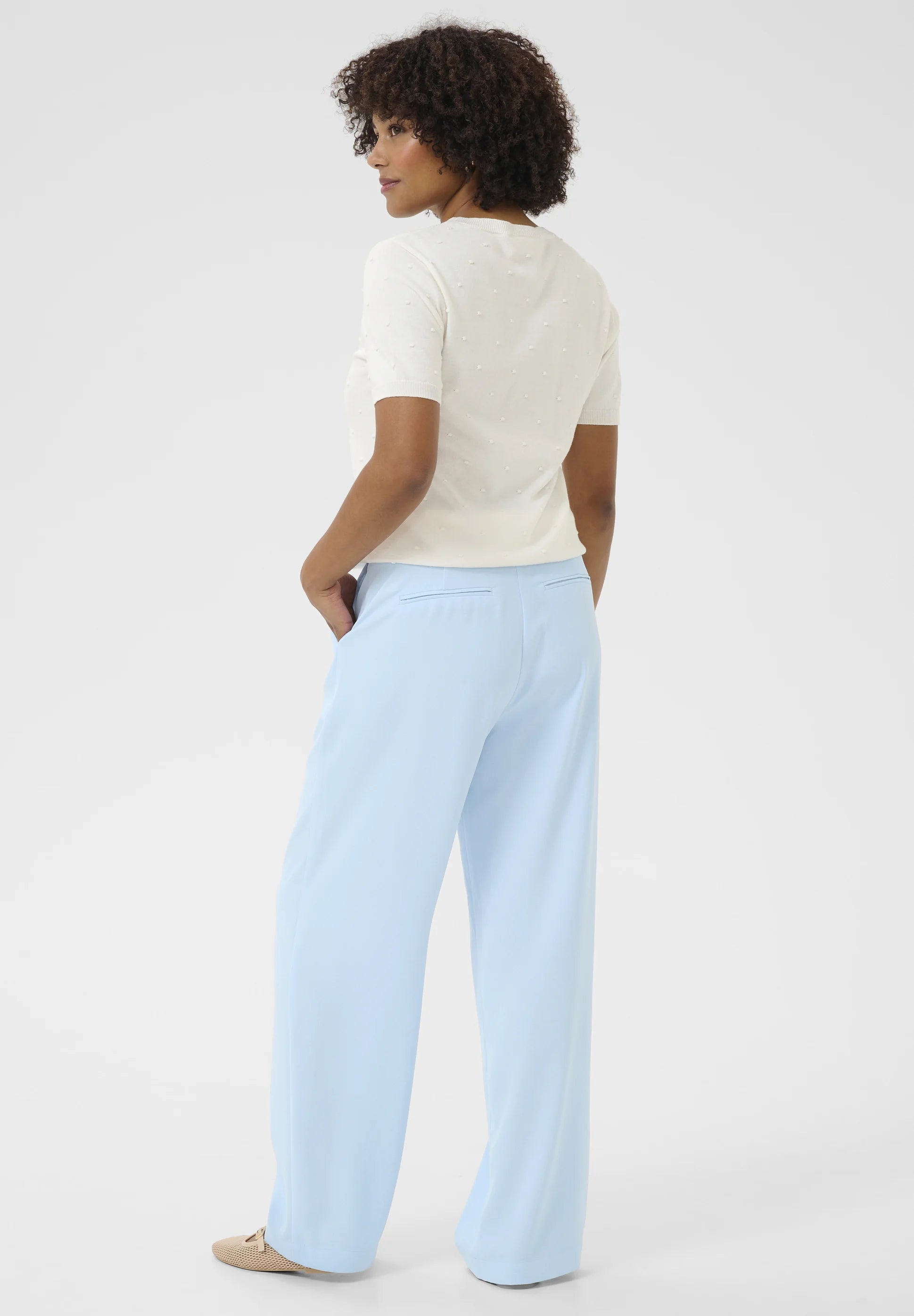 Cream Coamia Pants