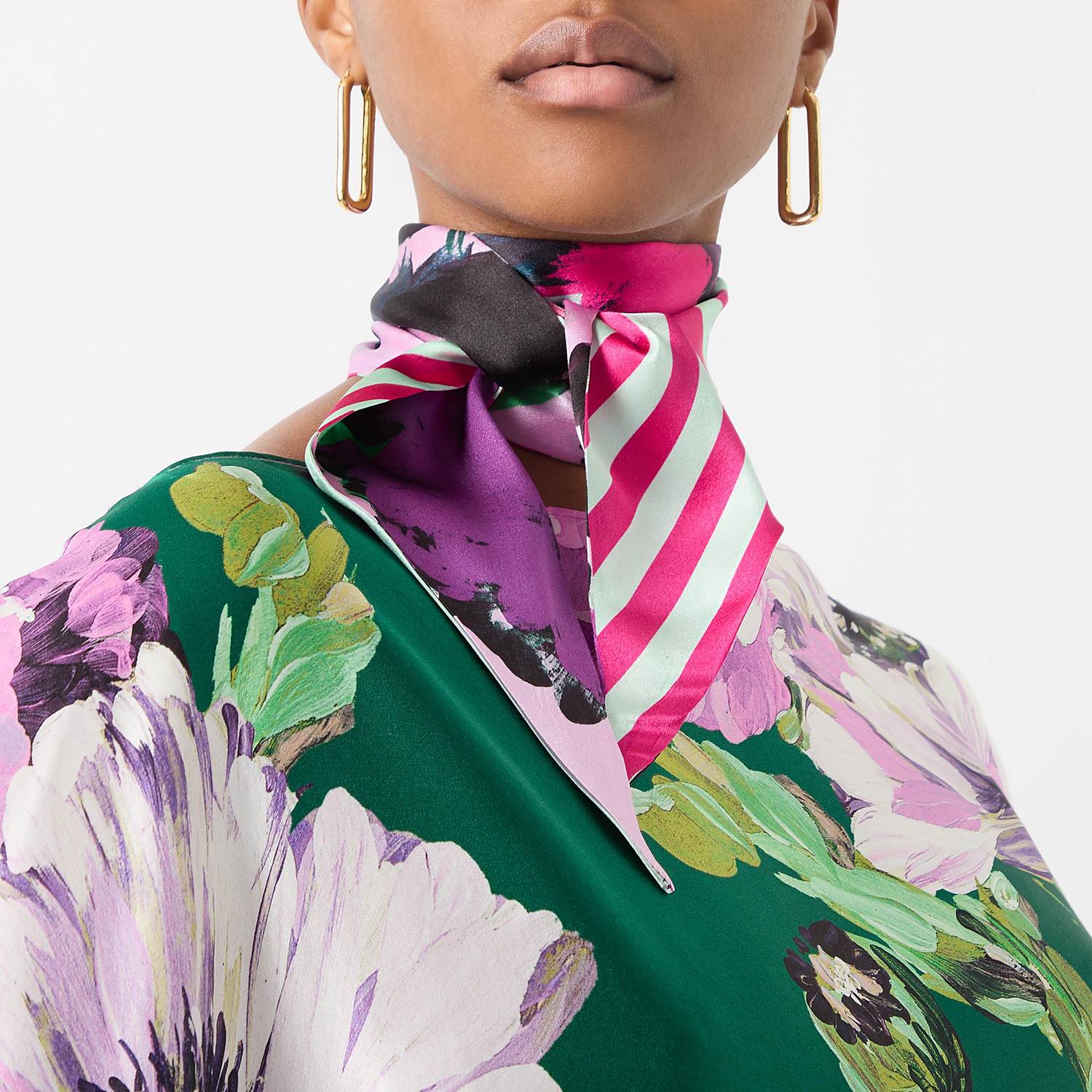 Caroline Duffy Designs Twilly Nina Scarf
