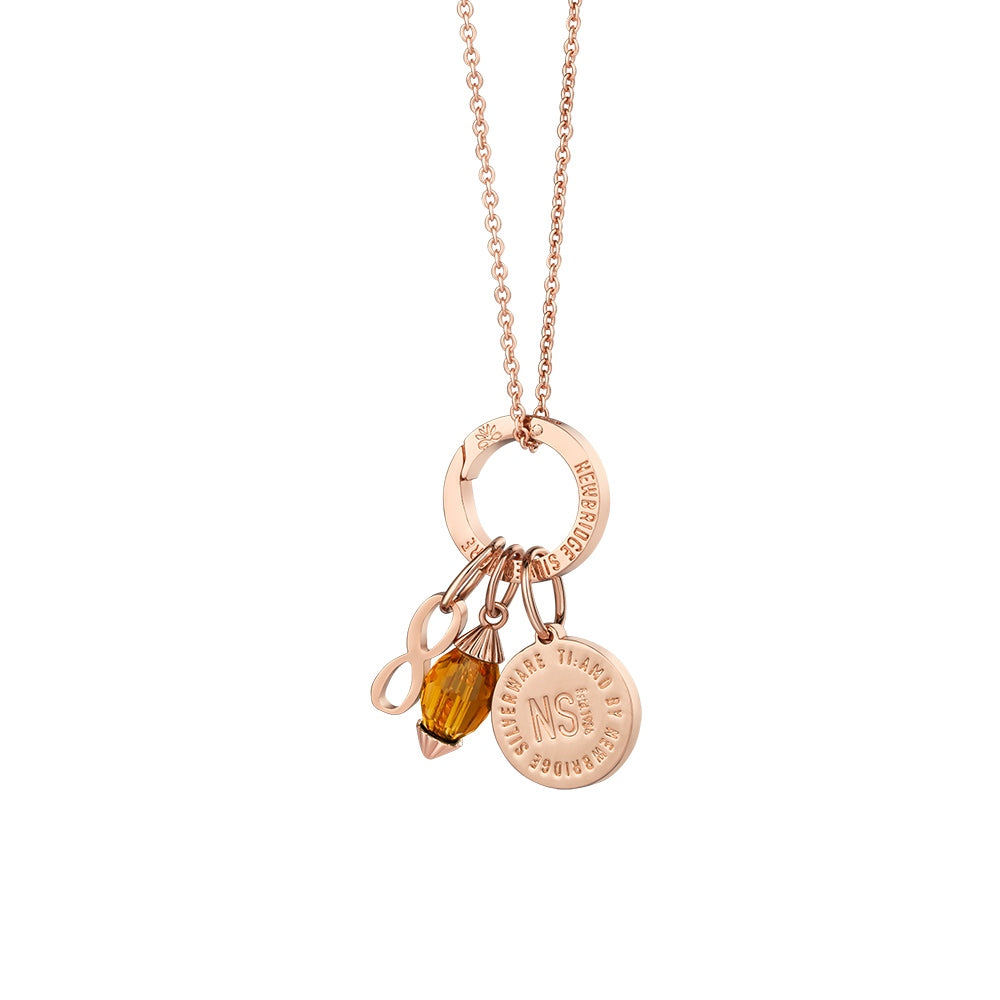 Newbridge Silverware Birthstone Pendant Necklace