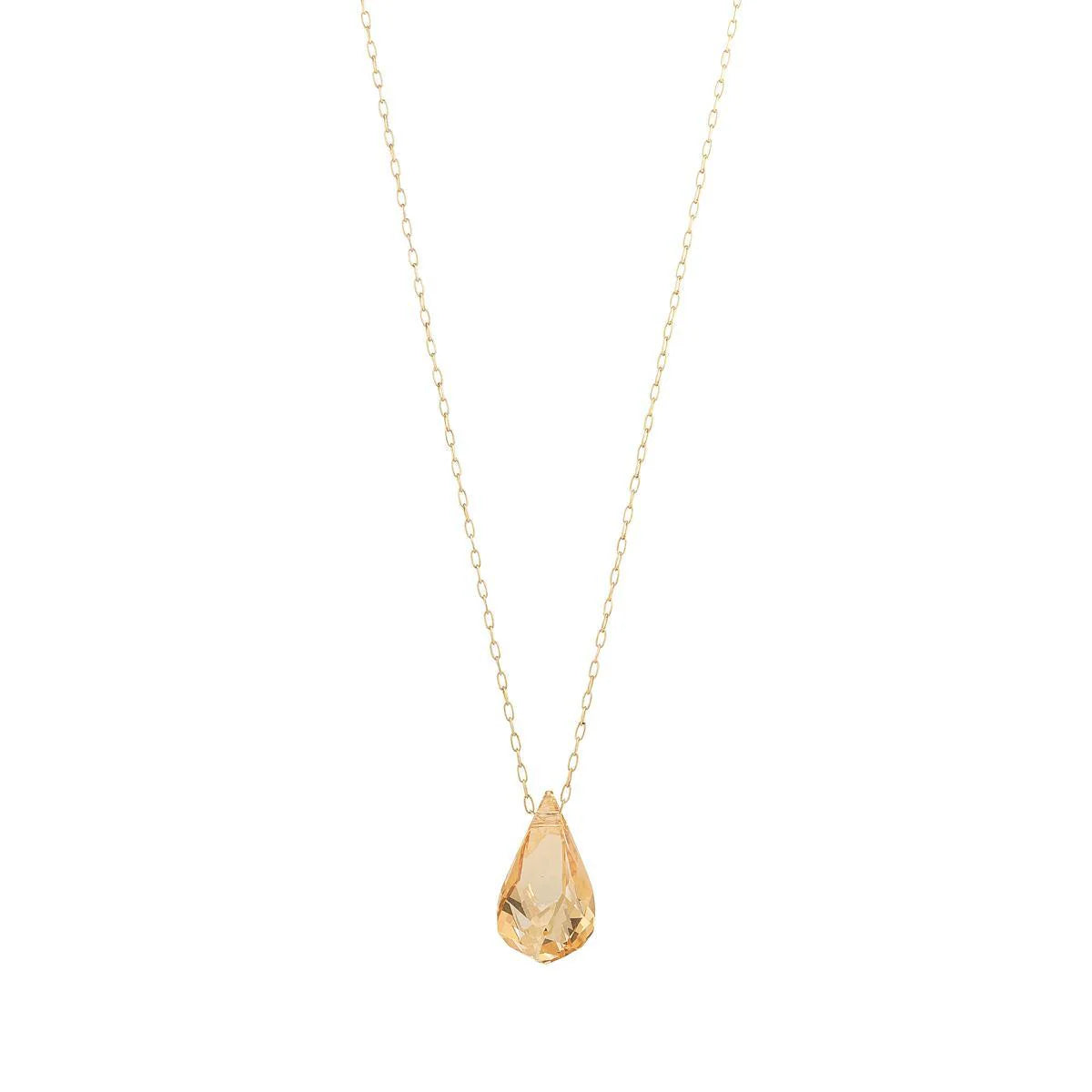 MoMuse Golden Shadow Helix Pendant
