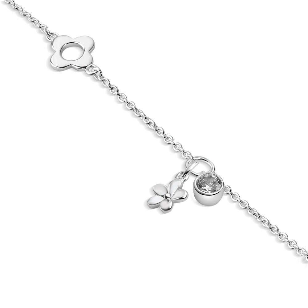 Newbridge Silverware Children's Flower Bracelet