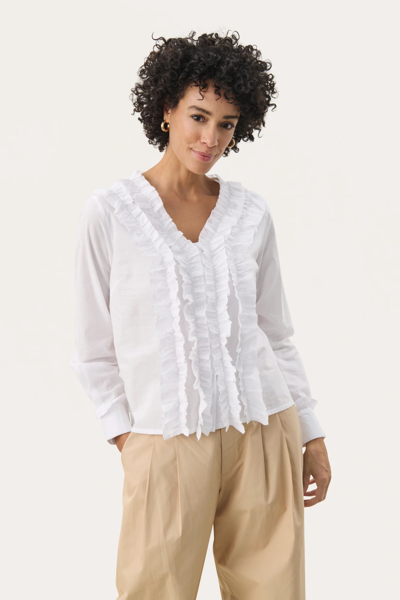 Part Two Noella Blouse , Bright White