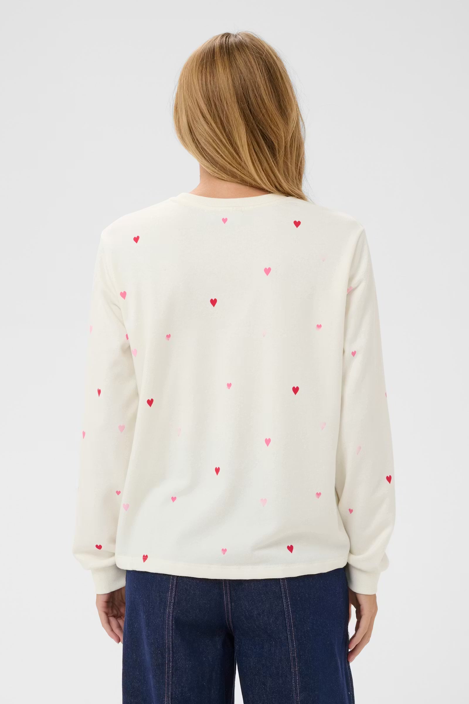Saint Tropez Johanni Hearts Sweatshirt