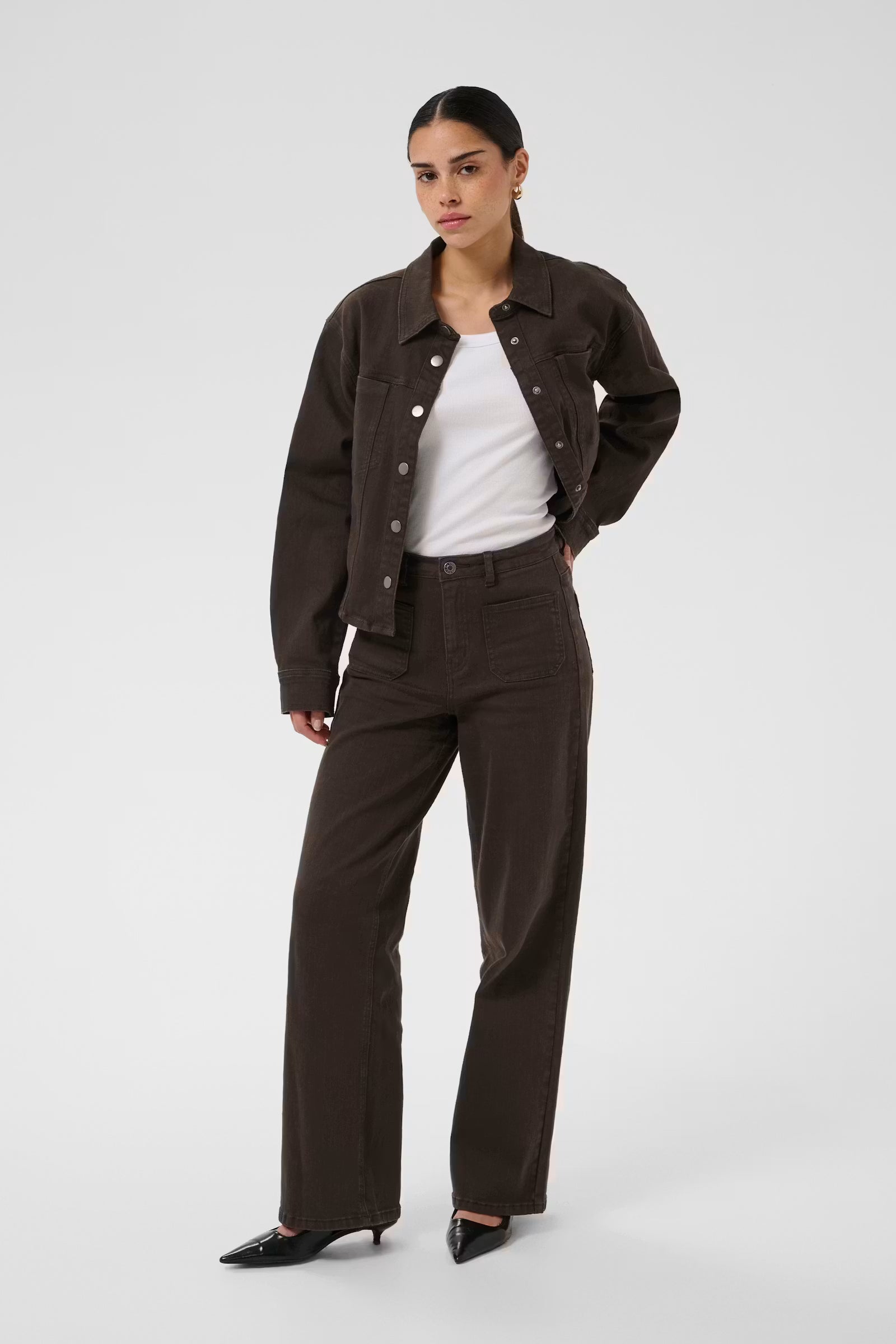 Kaffe KA Brook High Waist Reg Jeans