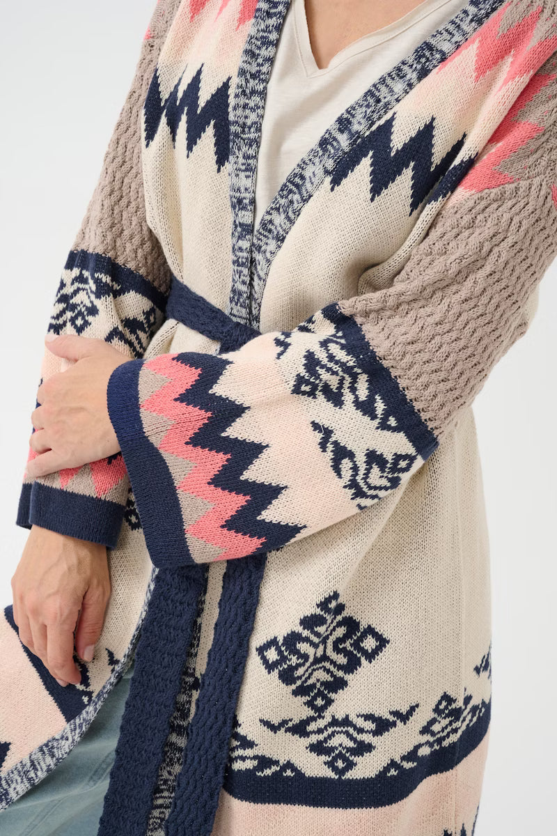 Cream Culio Knit Cardigan