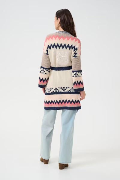 Cream Culio Knit Cardigan