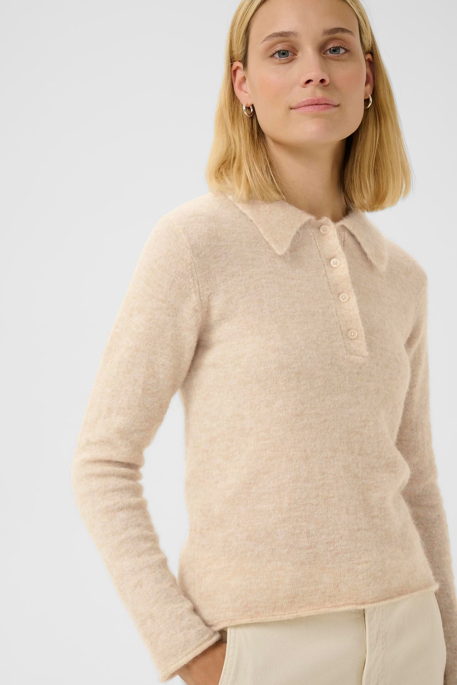 Part Two Silya Button Pullover
