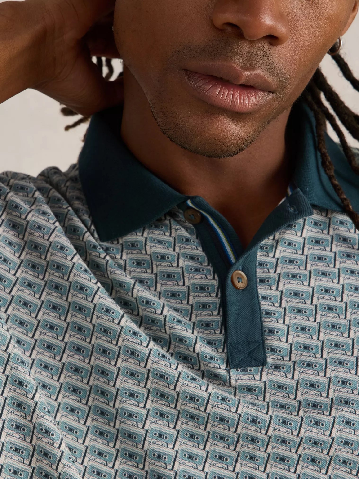 White Stuff Cassette Tape Polo