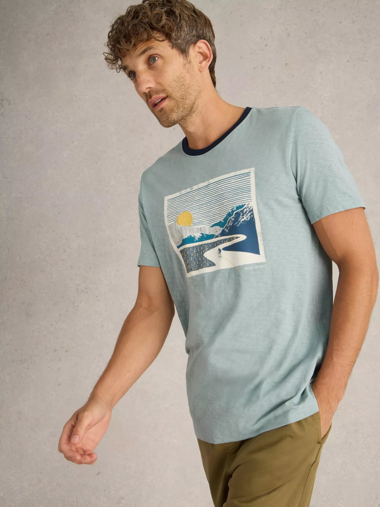 White Stuff Peak Pedals T-Shirt