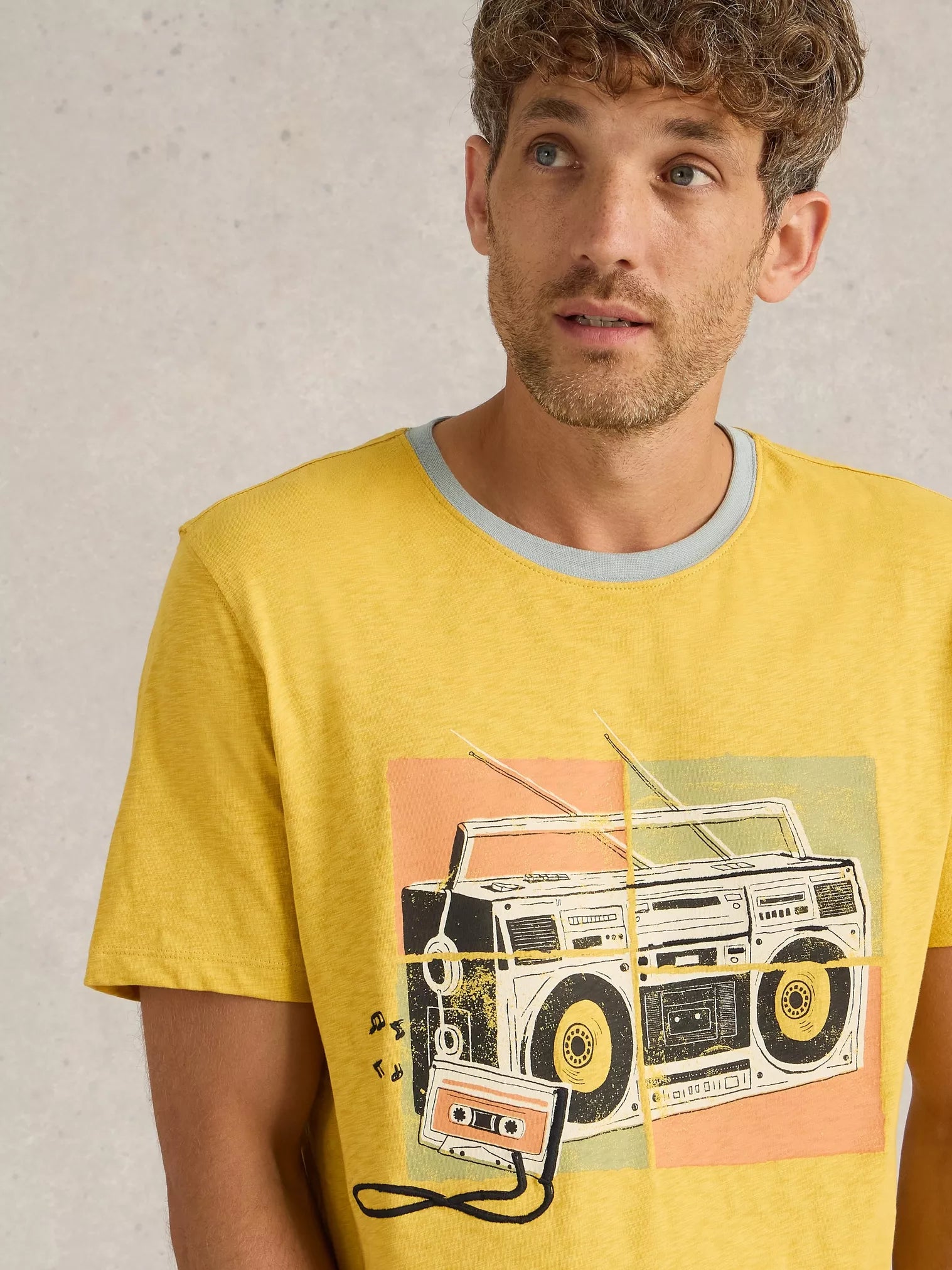 White Stuff Stereo T-Shirt