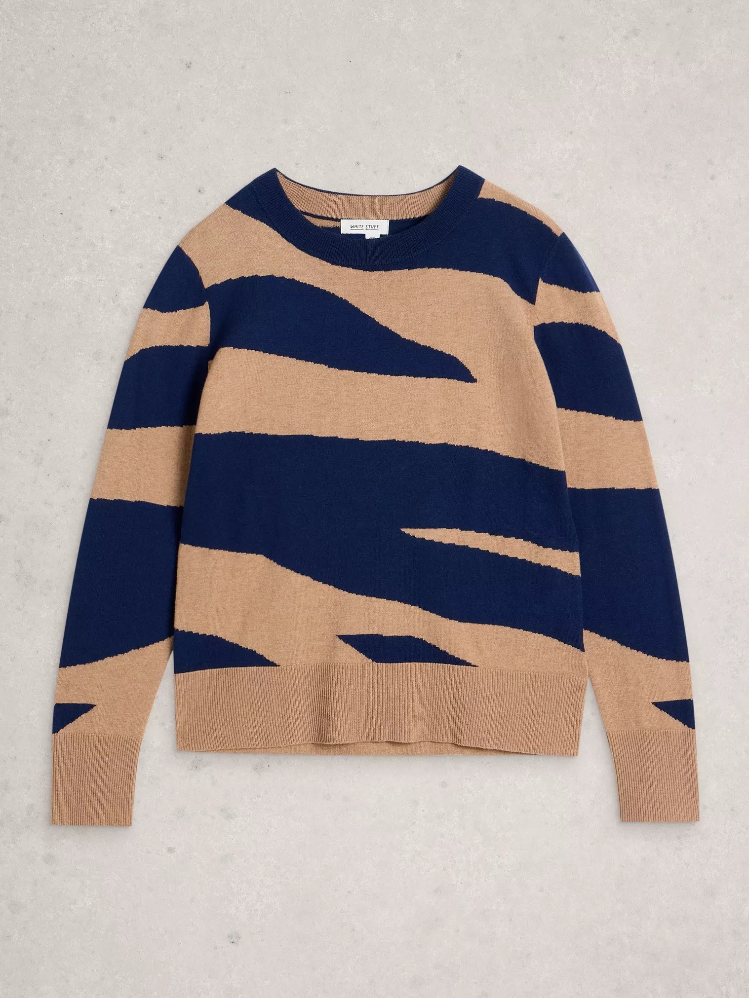 White Stuff Katie Abstract Jumper