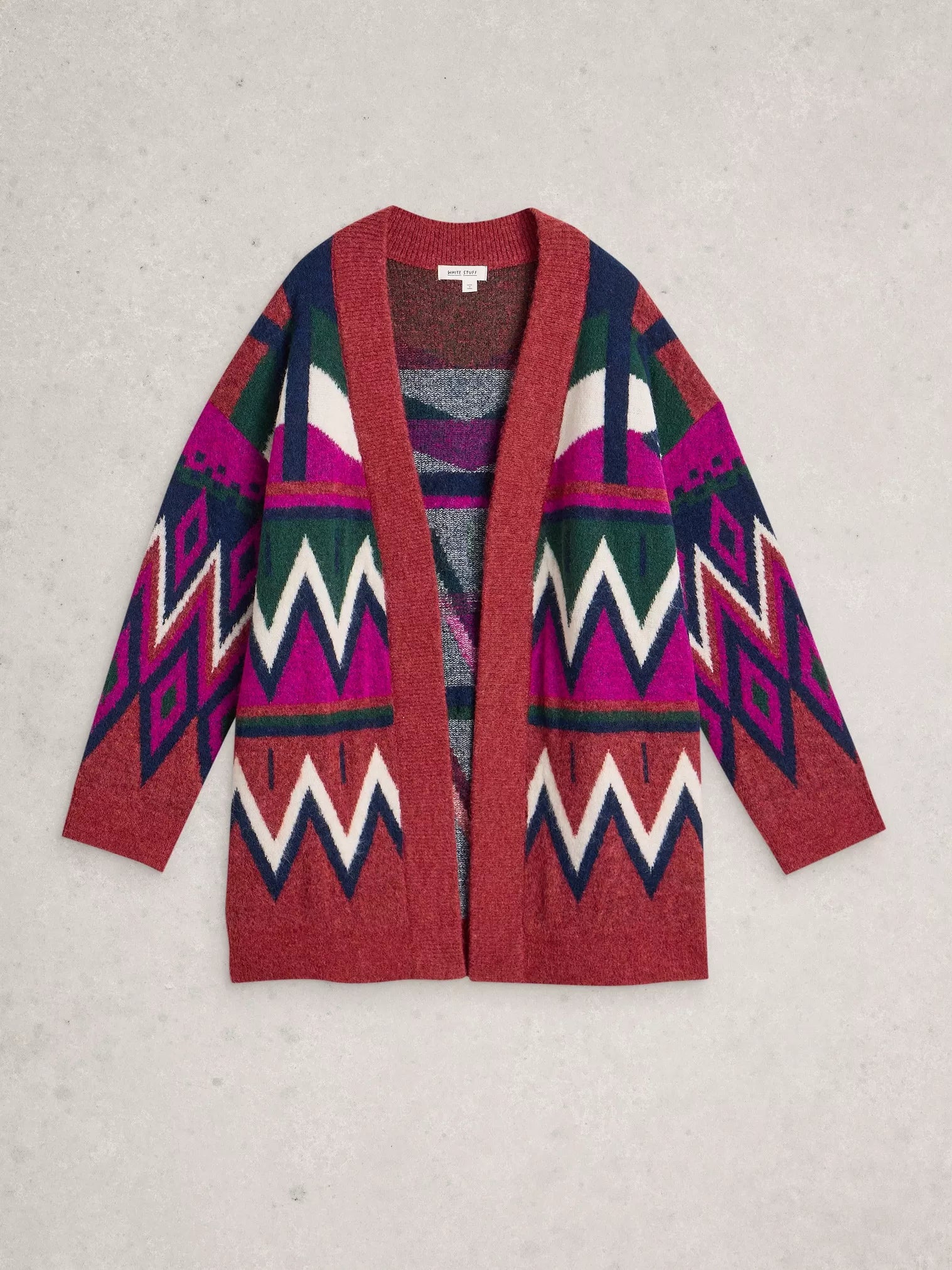 White Stuff Alice Abrstract Cardigan