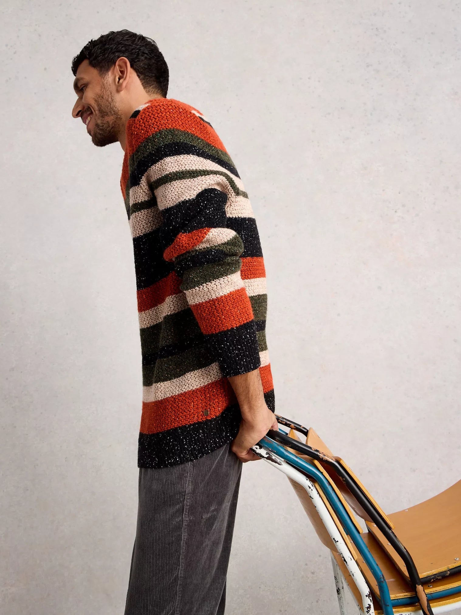 White Stuff Berkley Crew Neck Knit