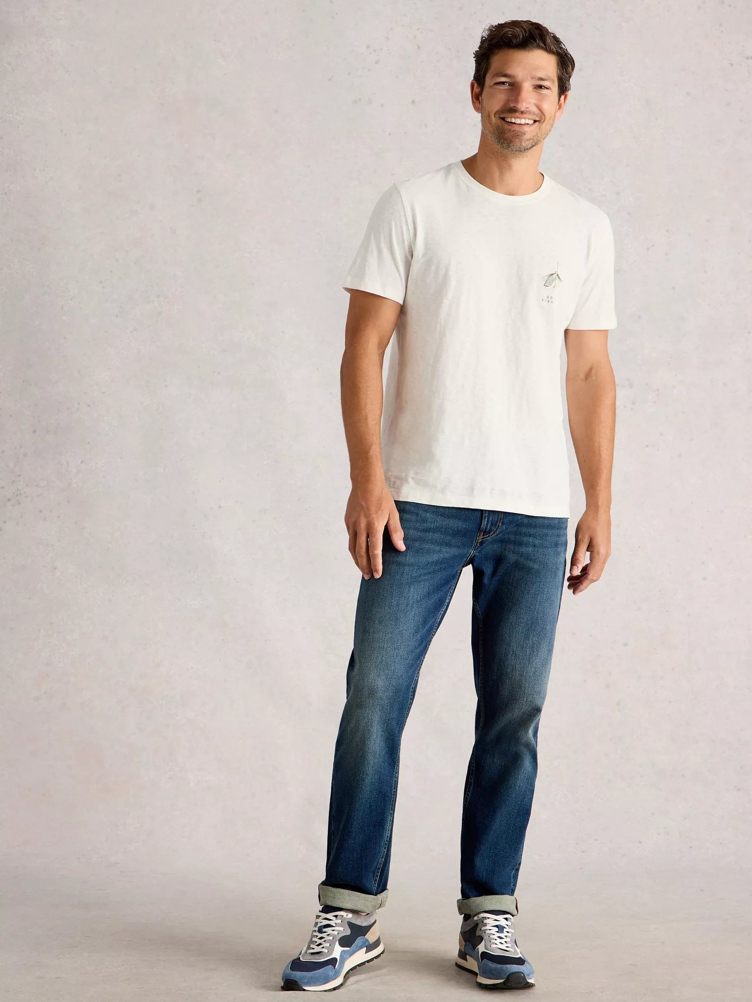 White Stuff Gone Fishing T-Shirt