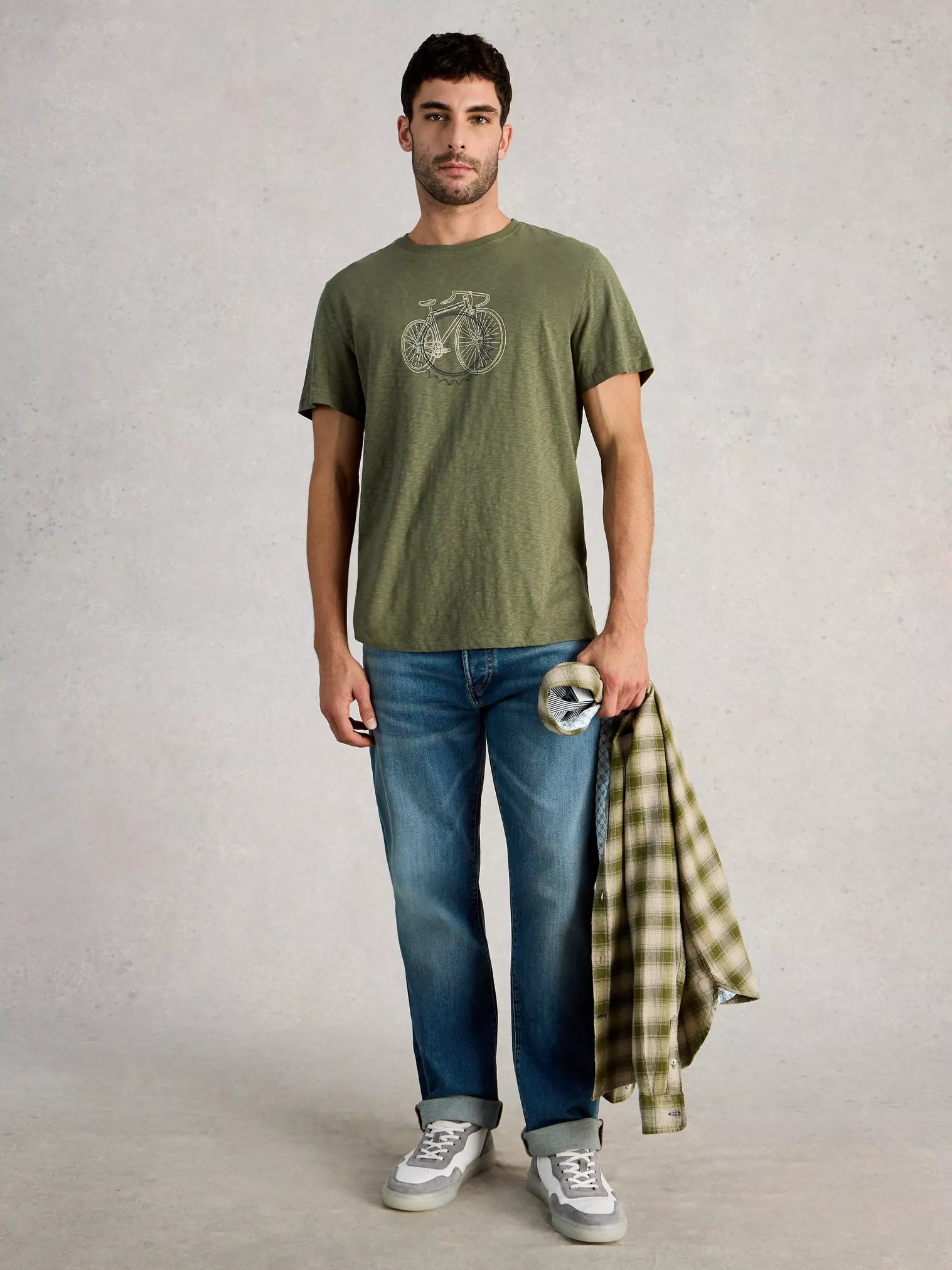 White Stuff Abersoch Bike Graphic T-Shirt