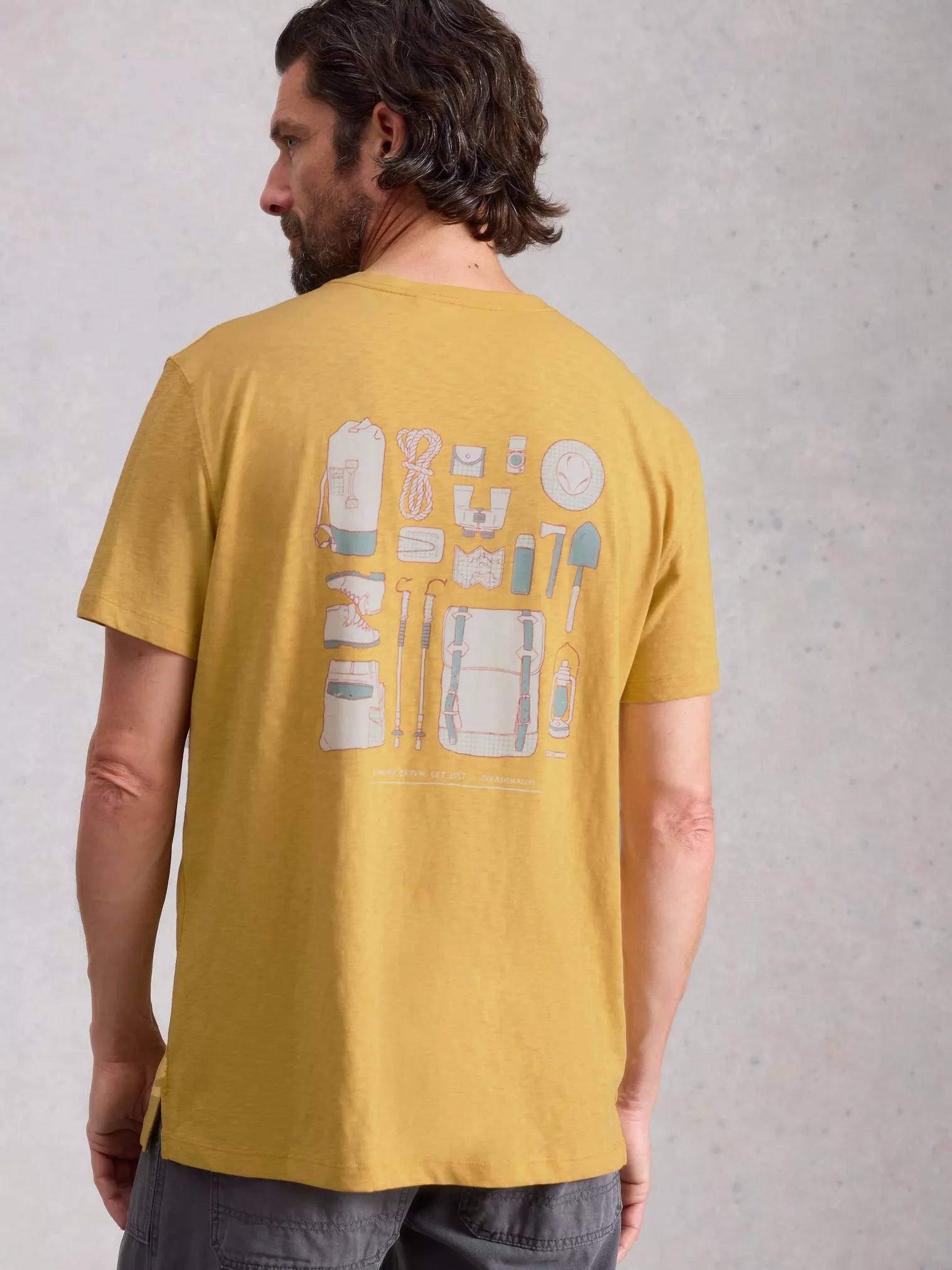White Stuff Abersoch Camping T-Shirt