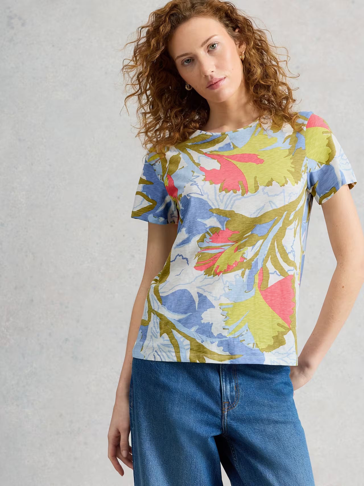 White Stuff Abbie Crew Neck Tee