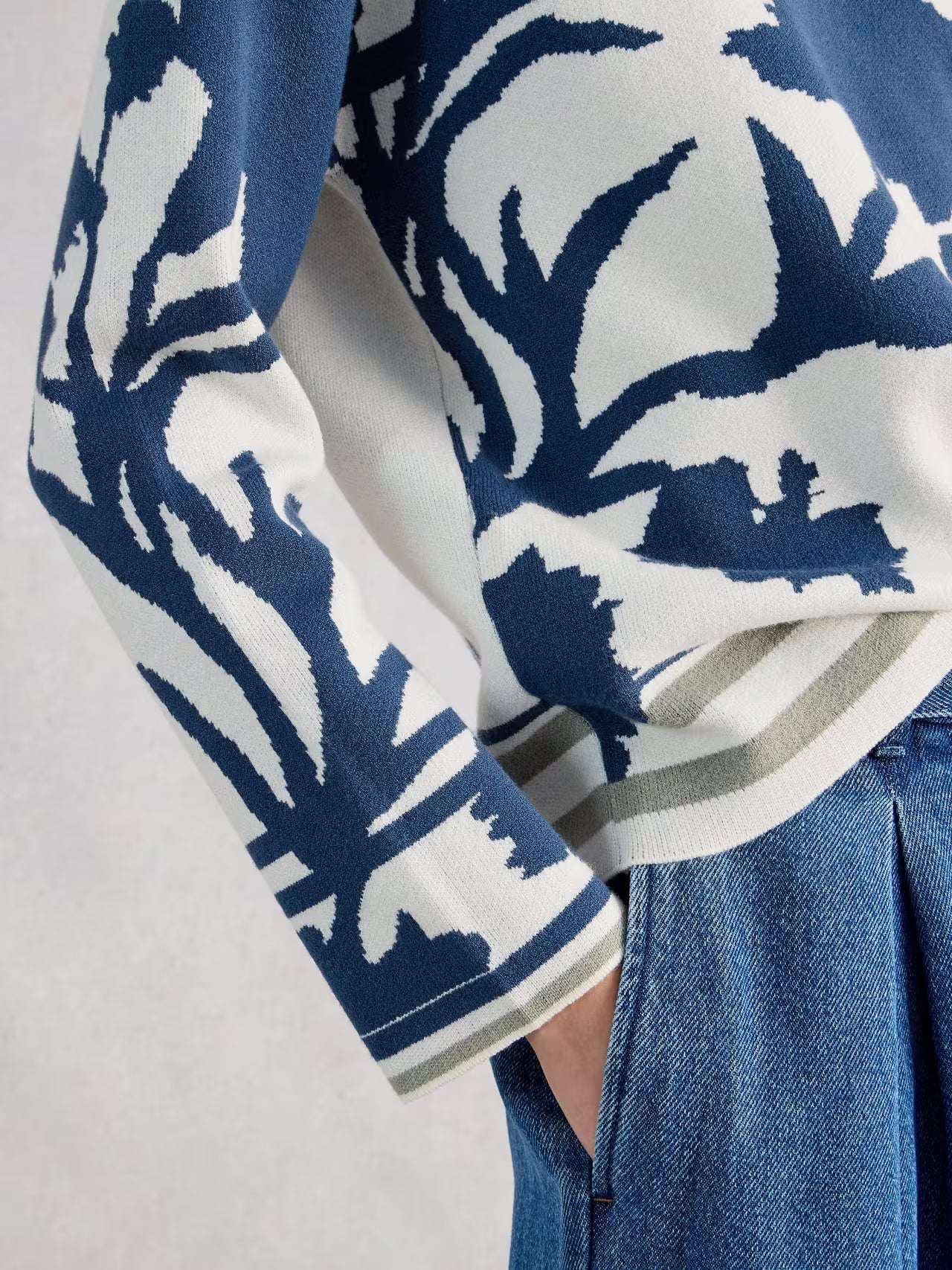 White Stuff Fabia Floral Jumper