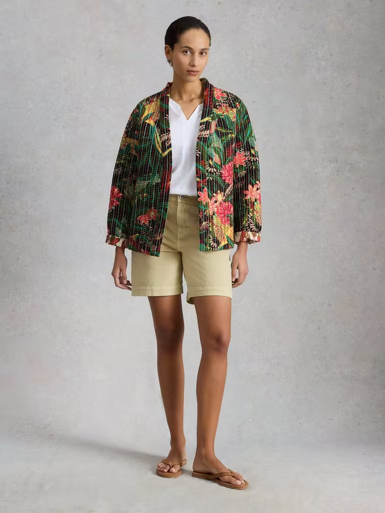 White Stuff Reversible Quilted Jacket