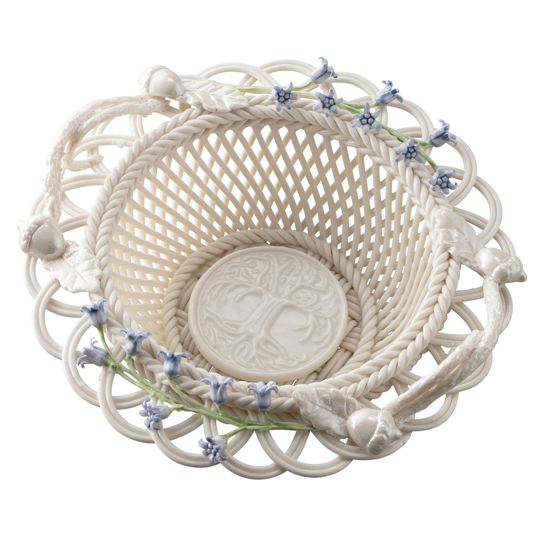 Belleek Classic Basket - Tree of Life