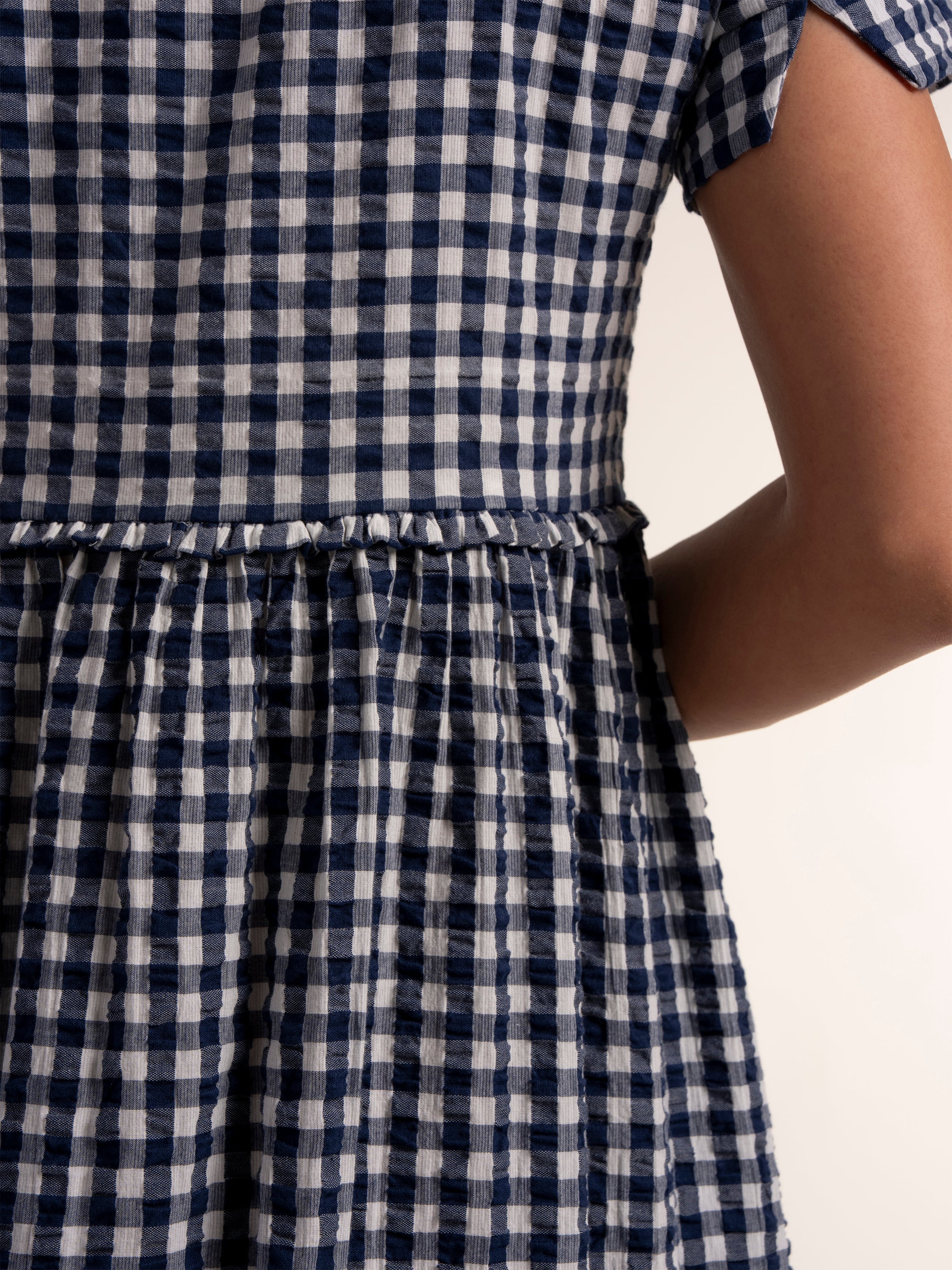 Brakeburn Perla Gingham Dress