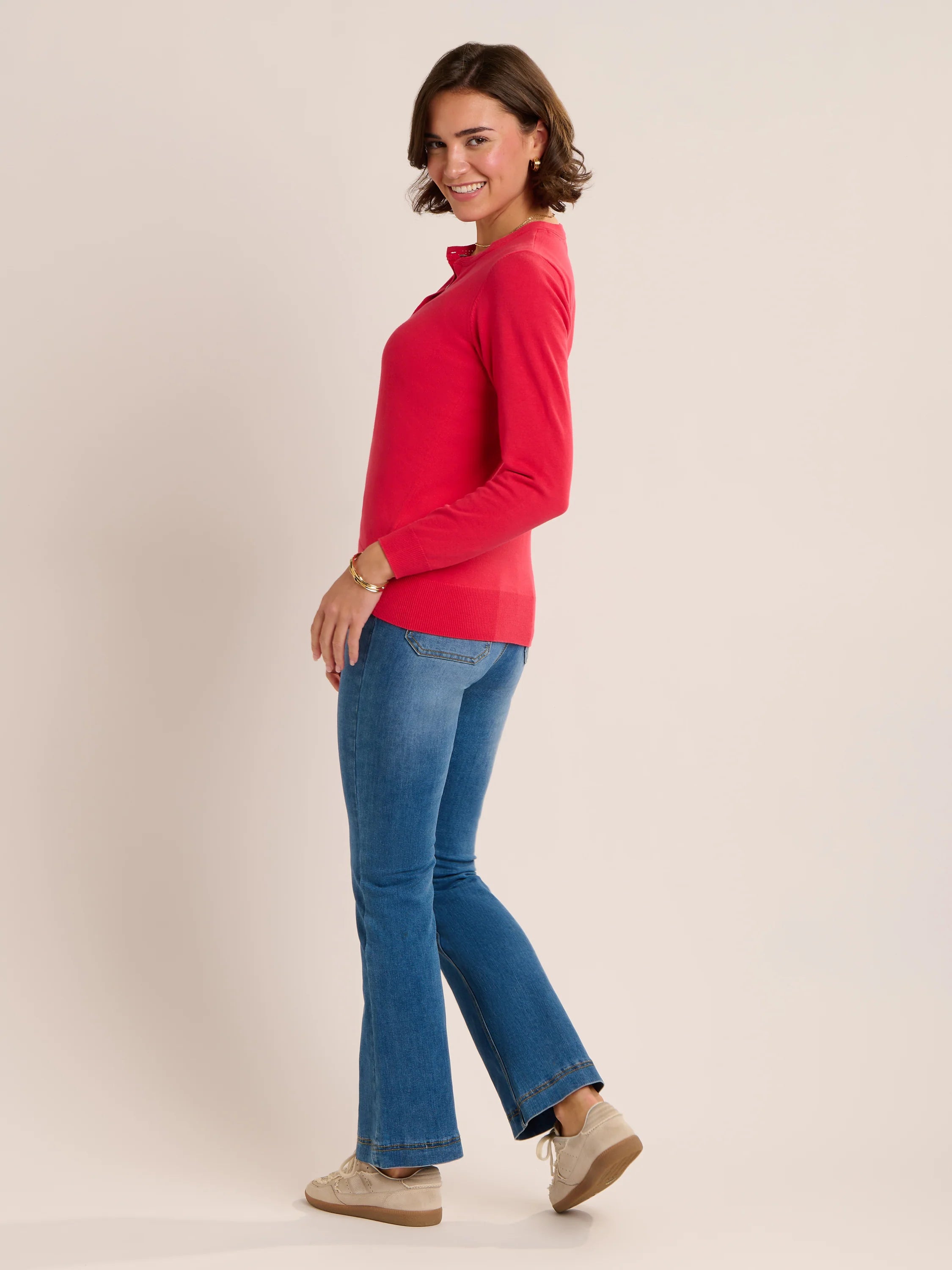 Brakeburn Winterberry Classic Cardigan