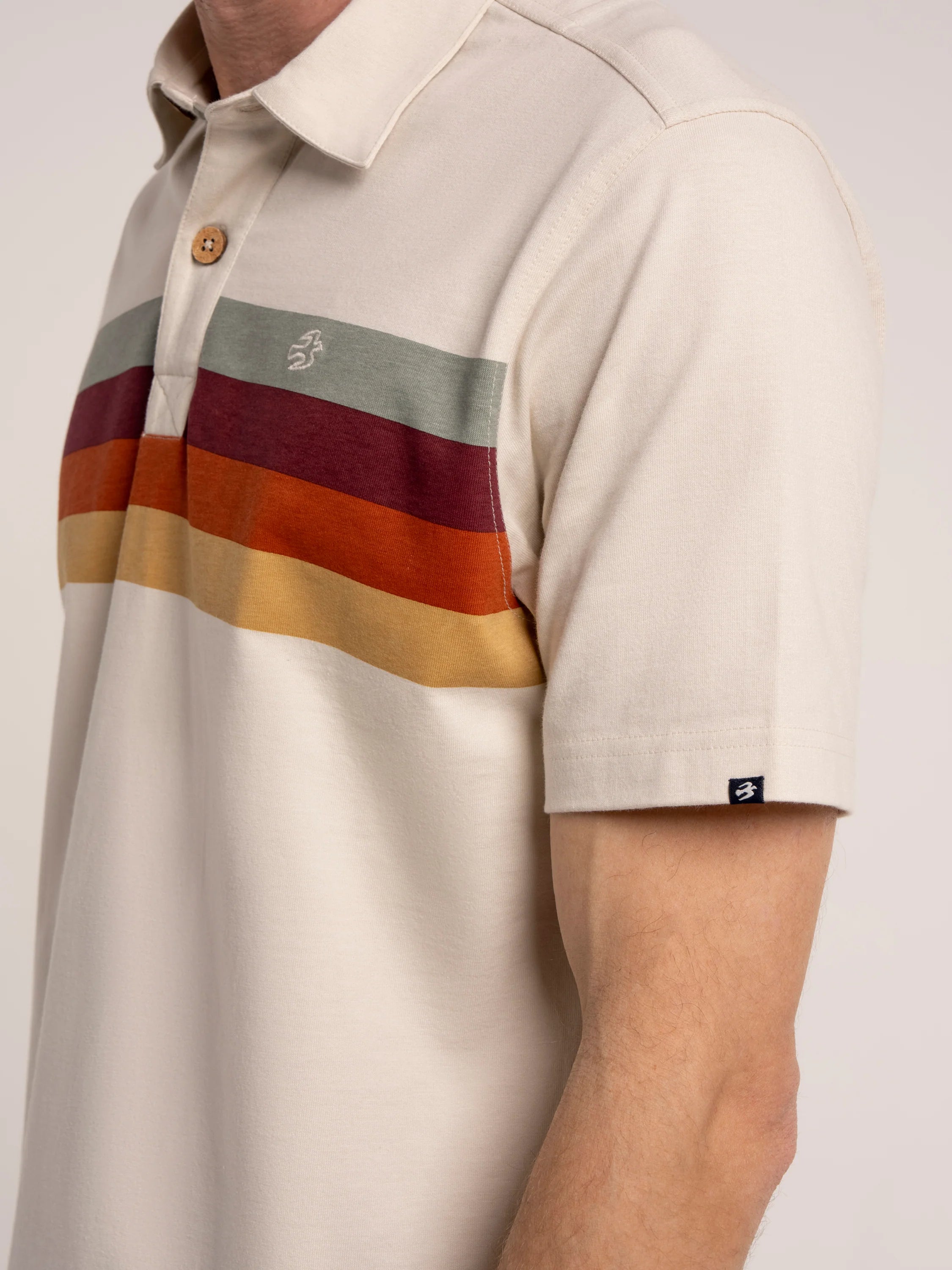 Brakeburn Shillingford Retro Stripe Polo