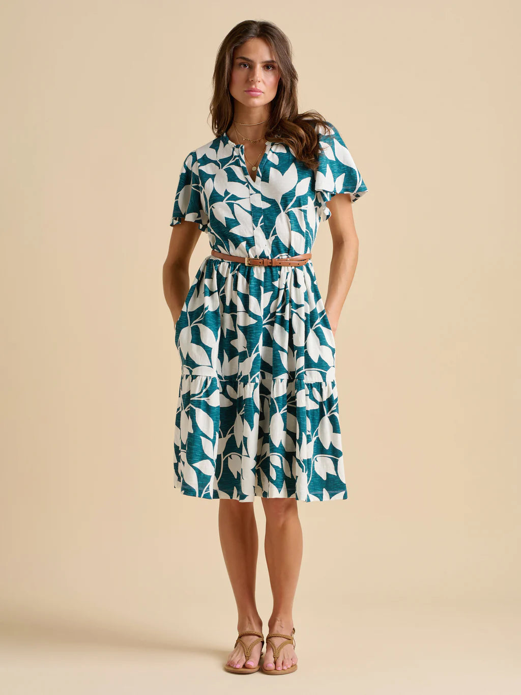 Brakeburn Woodland Leaves Dress