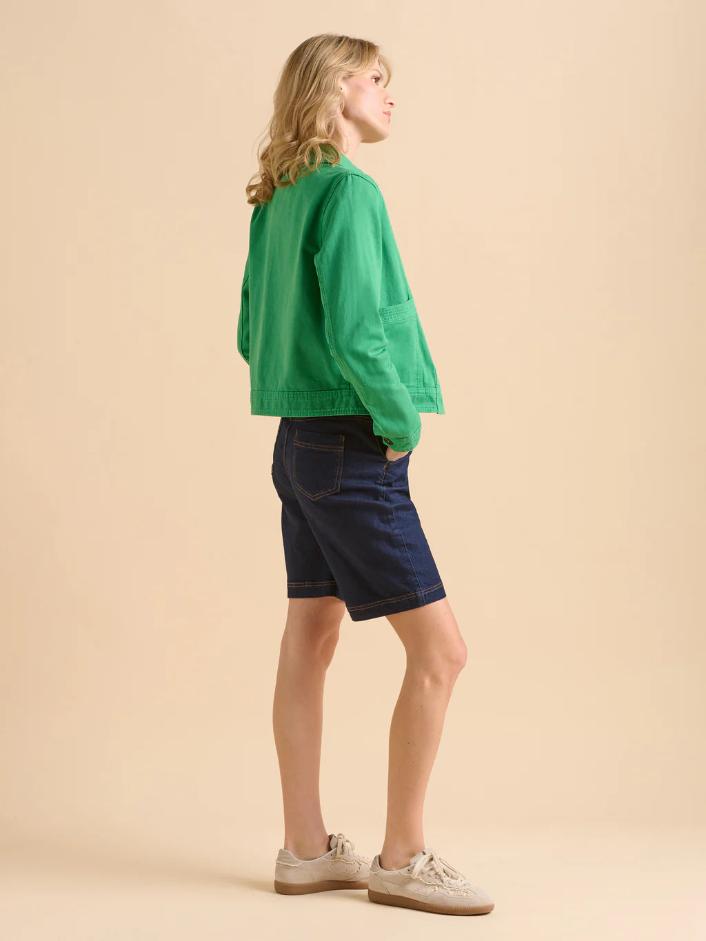 Brakeburn Boxy Green Jacket