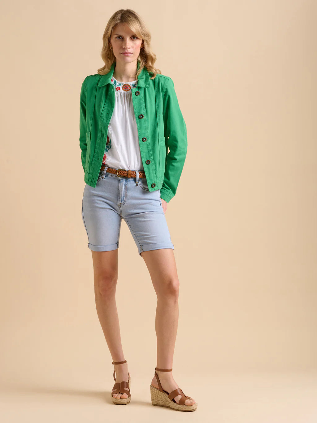 Brakeburn Slim Fit Denim Short