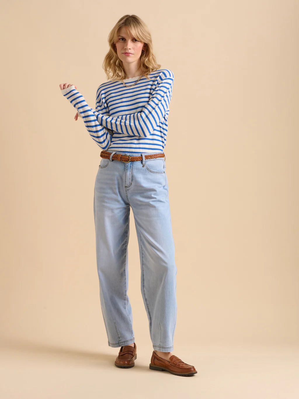 Brakeburn Barrel Leg Jeans