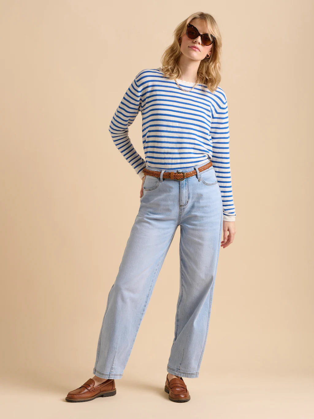 Brakeburn Barrel Leg Jeans