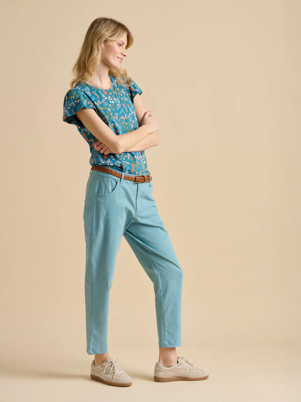 Brakeburn Cropped Blake Trousers