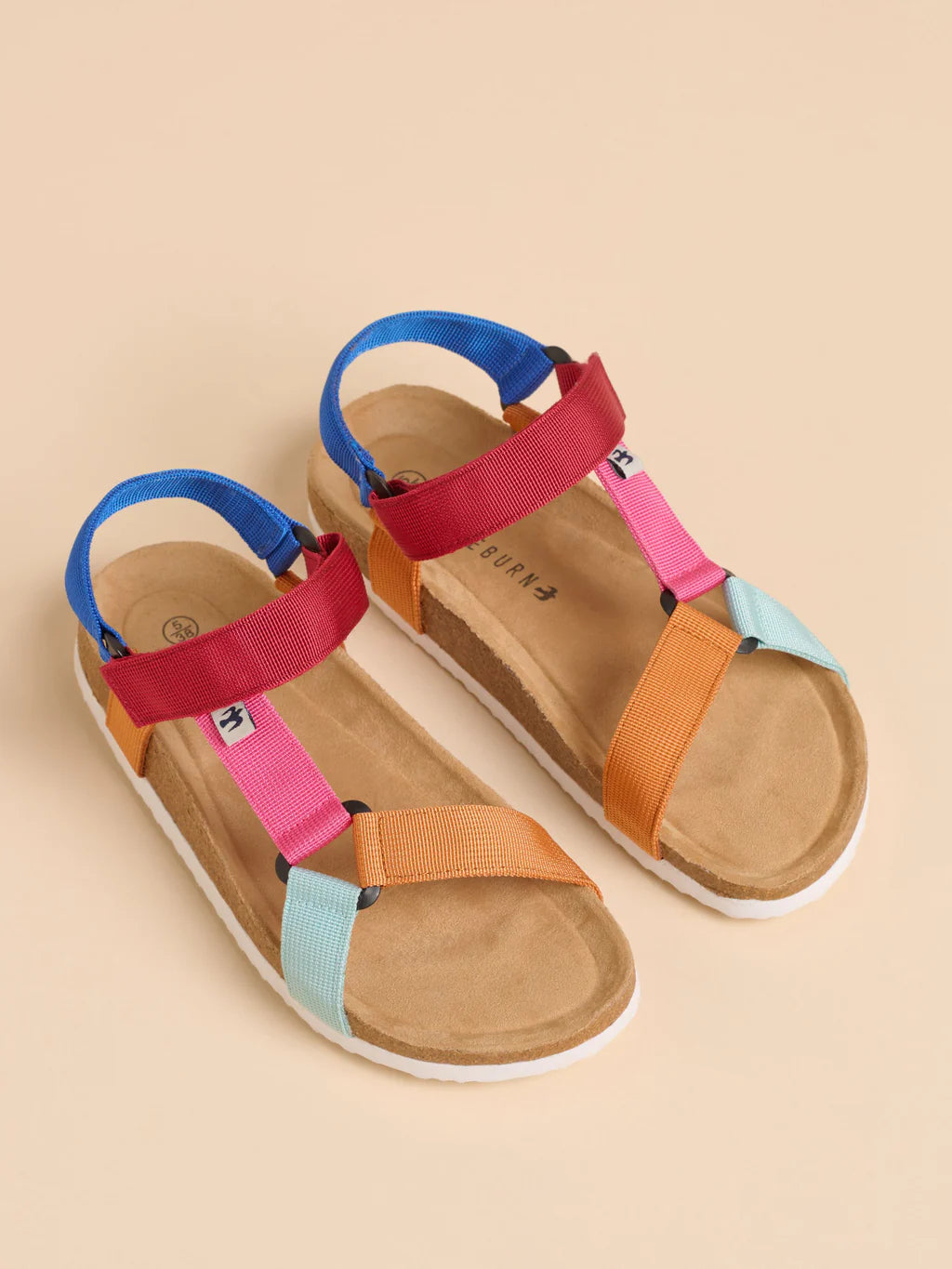 Brakeburn Playful Webbing Strap Sandal