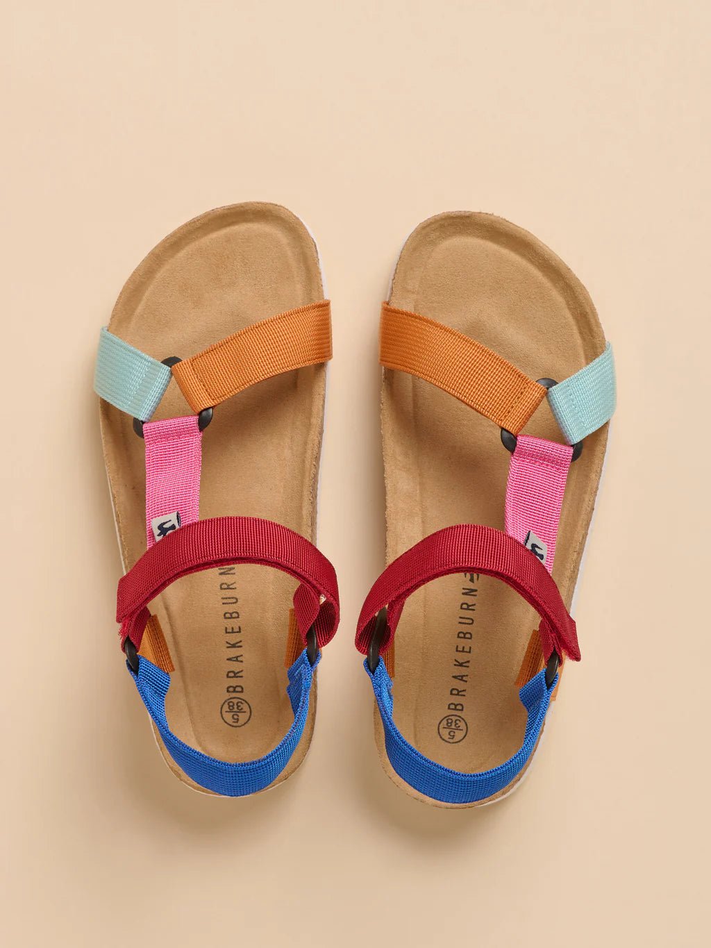 Brakeburn Playful Webbing Strap Sandal