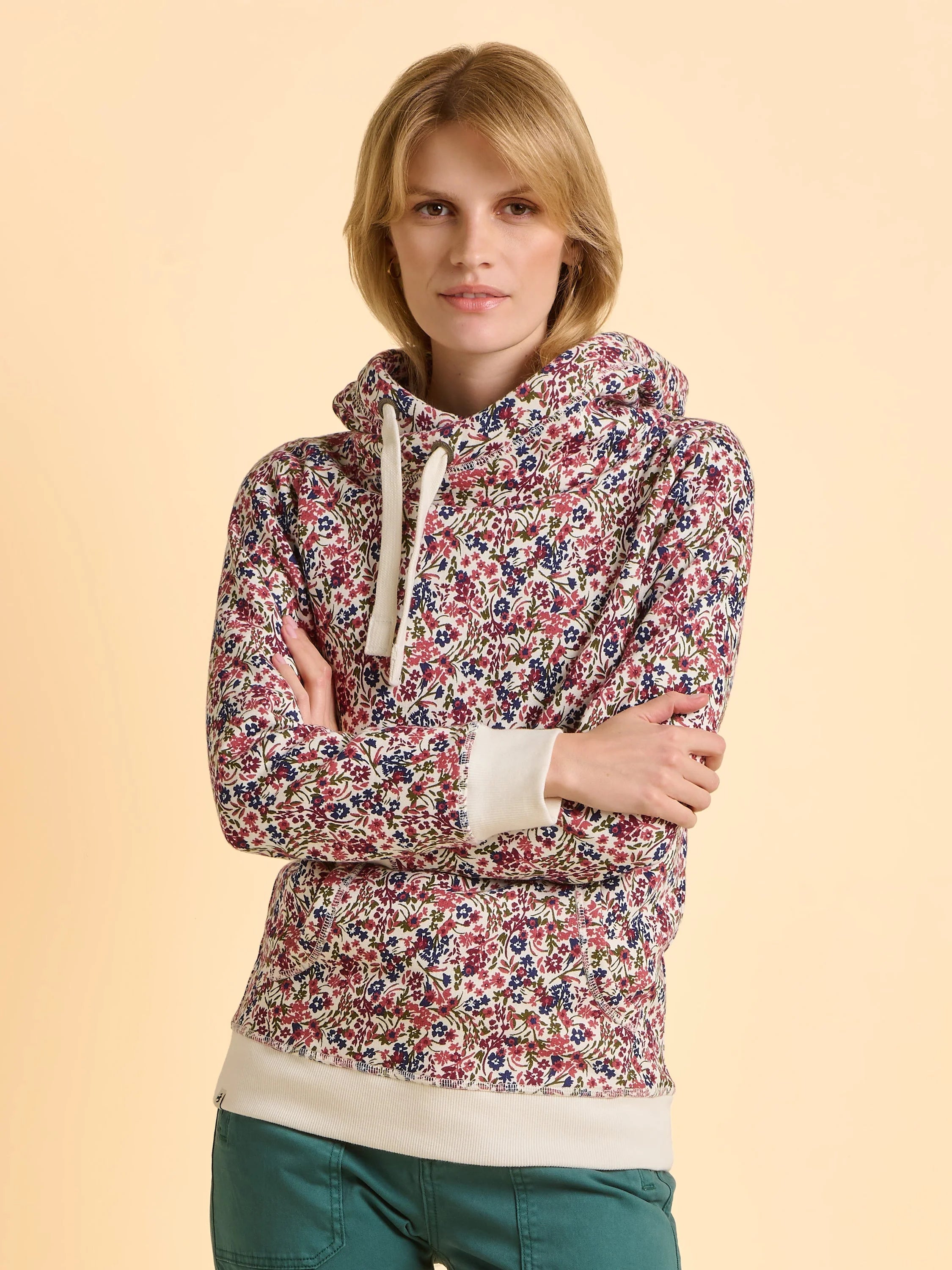 Brakeburn Wimborne Elise Floral Hoodie