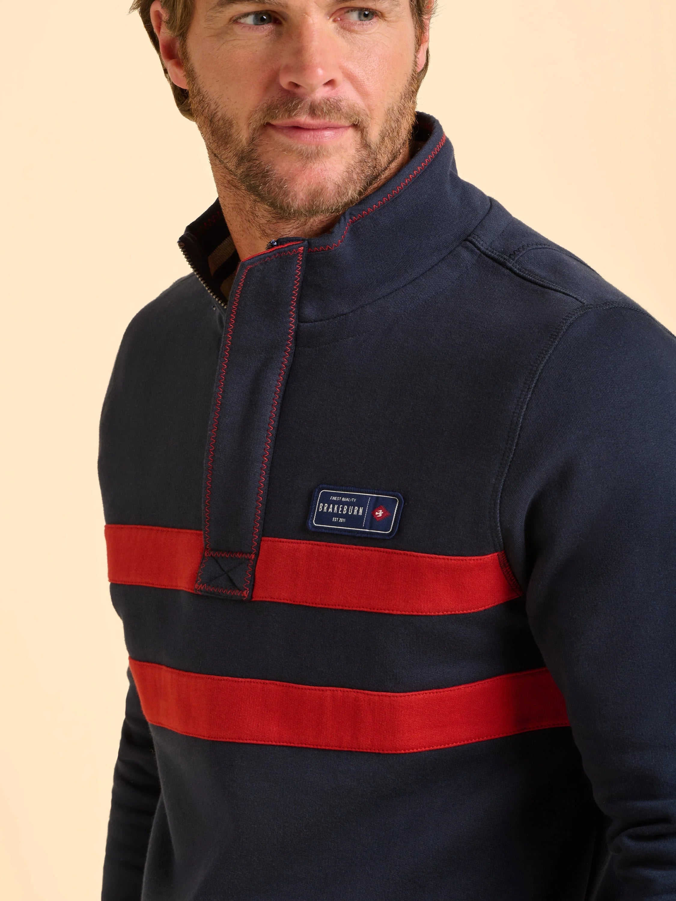 Brakeburn Alum Quarter Zip Sweatshirt