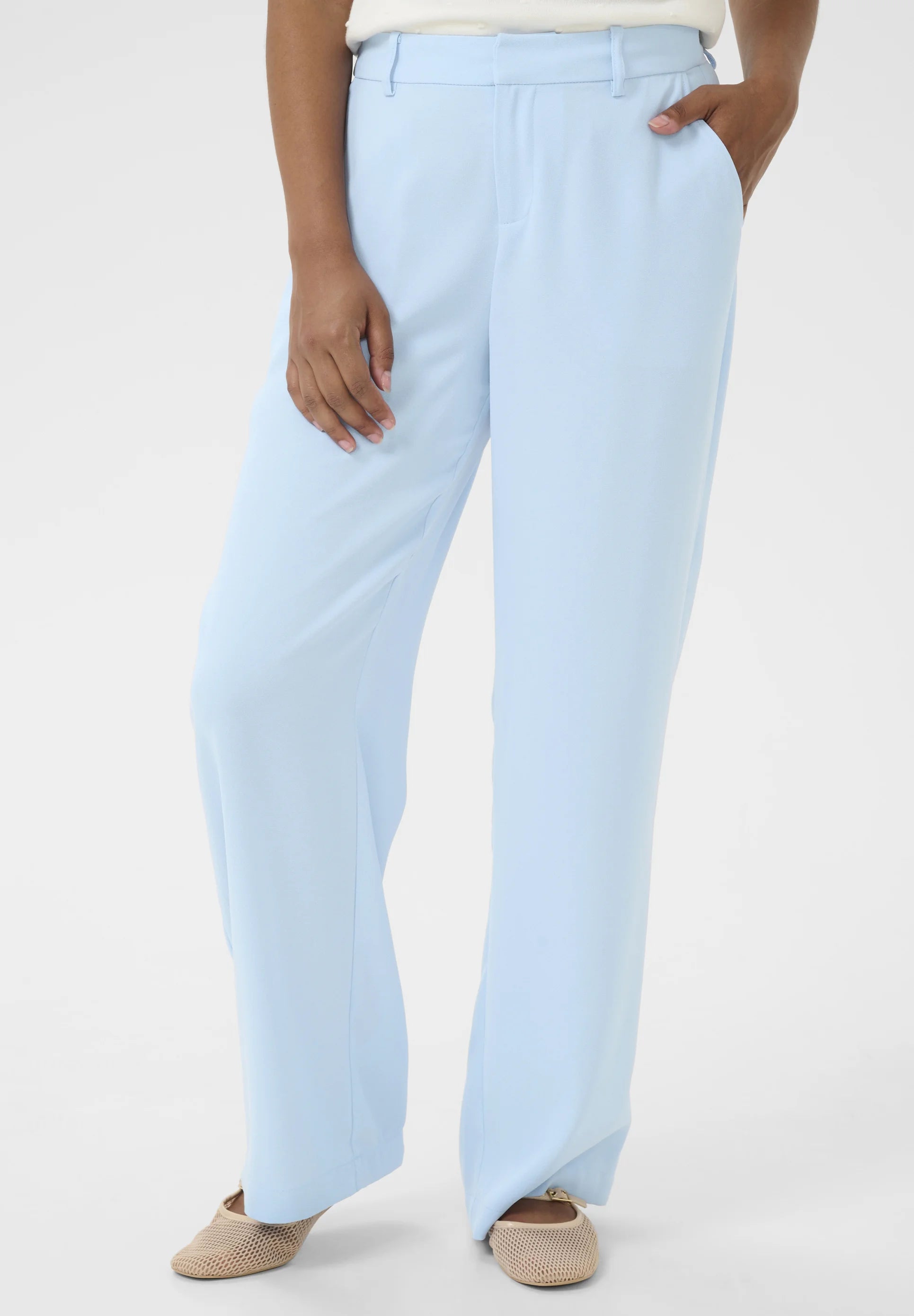 Cream Coamia Pants