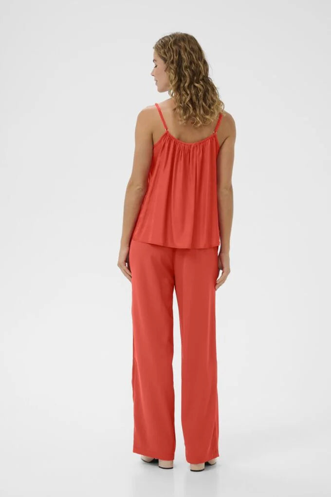 Cream CRanna Top