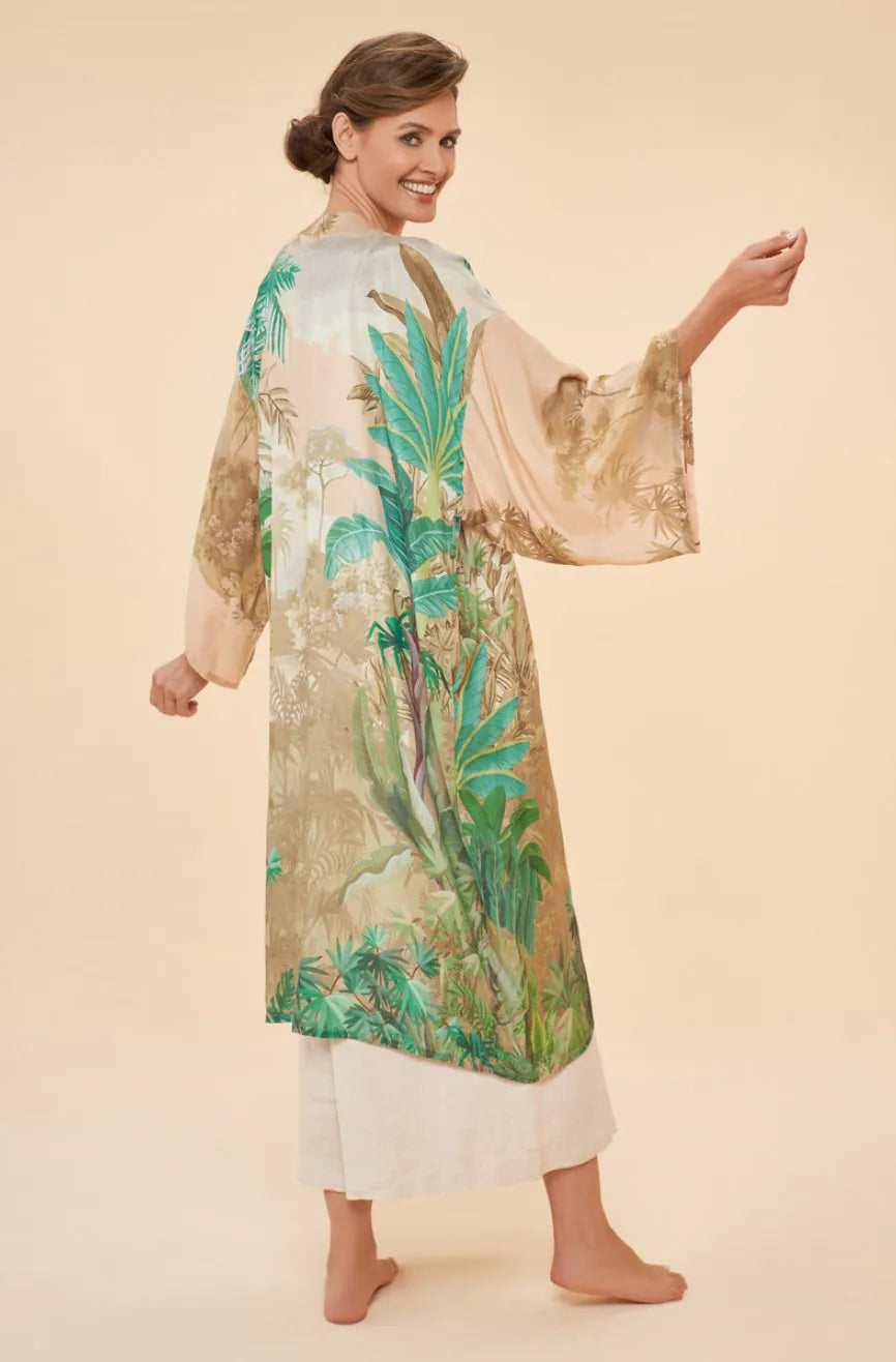 Powder Oasis Kimono , Coconut
