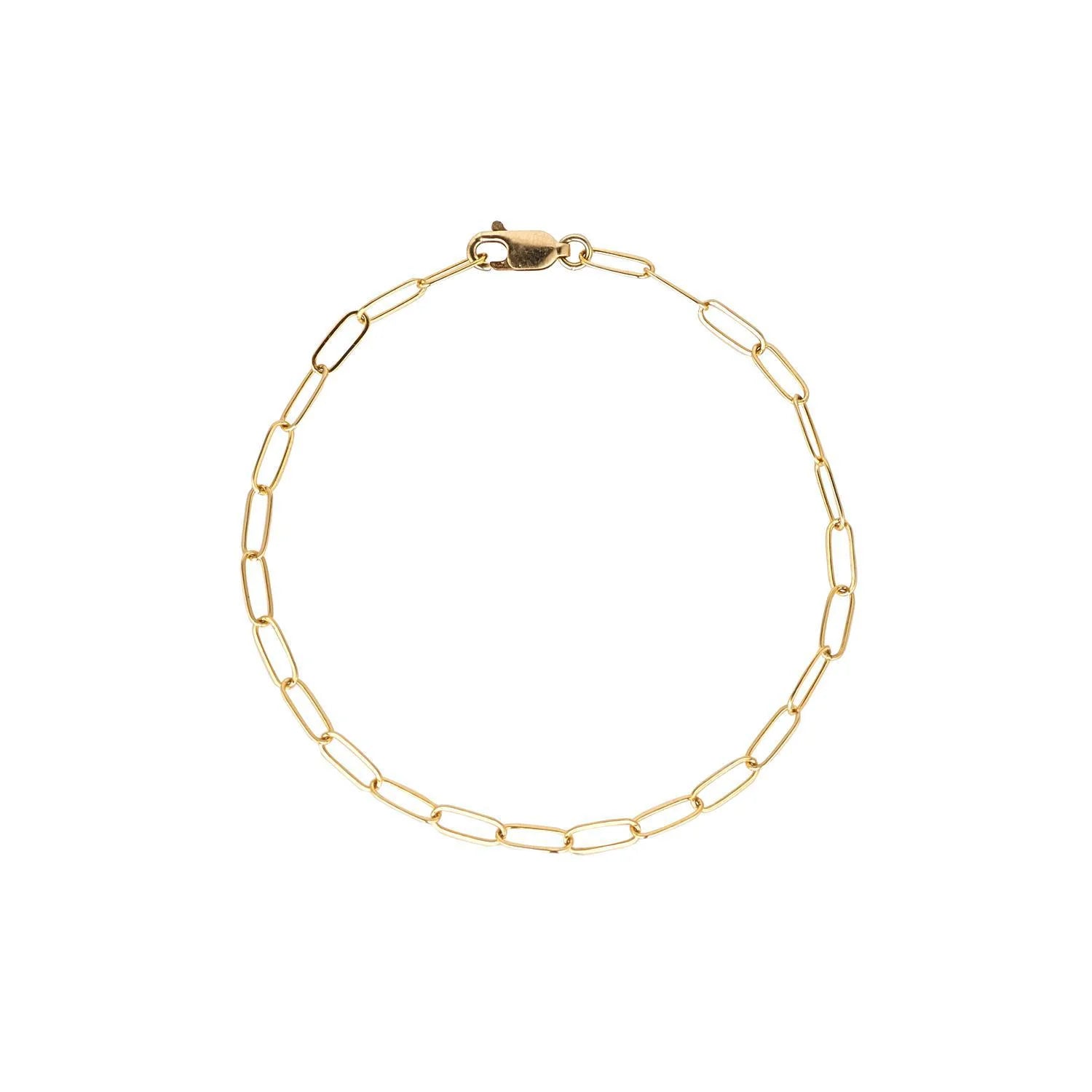 MoMuse Paperclip Chain Bracelet