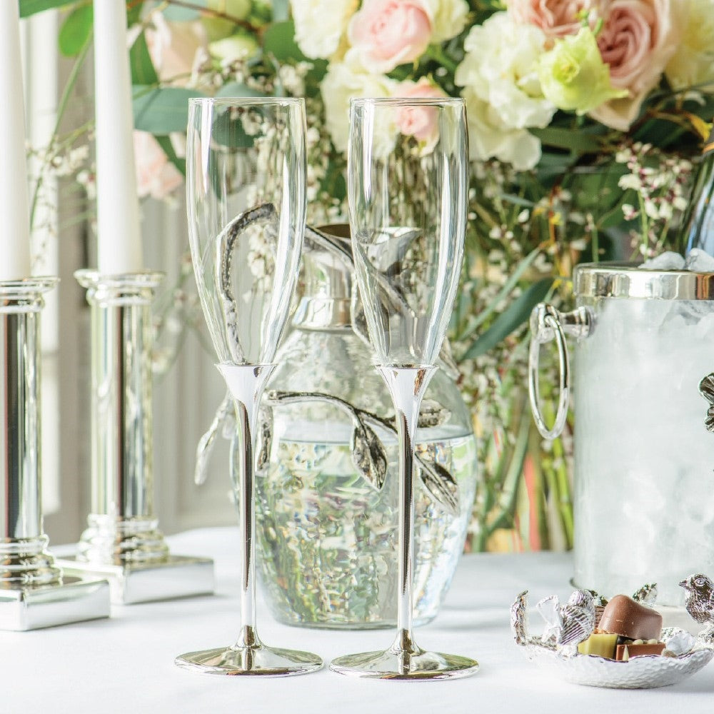 Newbridge Silverware | Champagne Flutes Set of 2