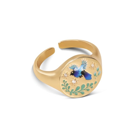 Newbridge Silverware Bird Enamel Ring