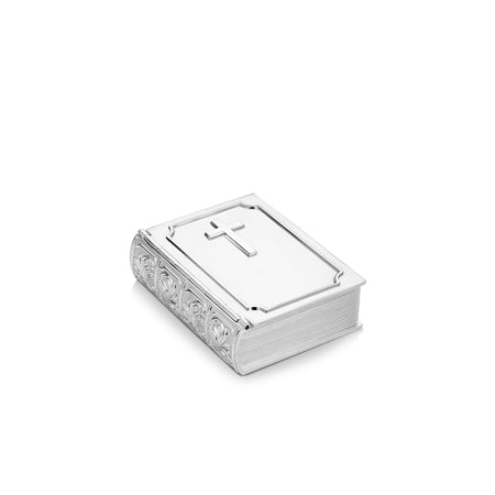 Newbridge Silverware Trinket Box with Cross