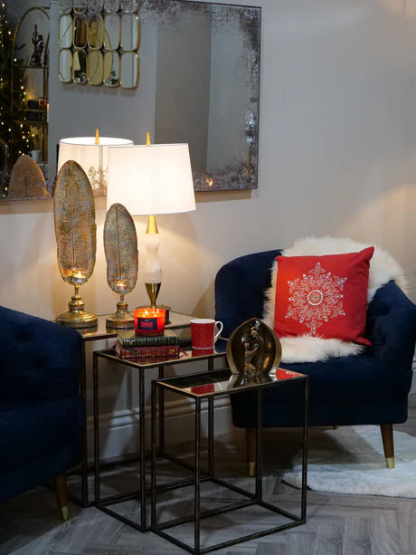 Mindy Brownes Feather Leaf Sculpture