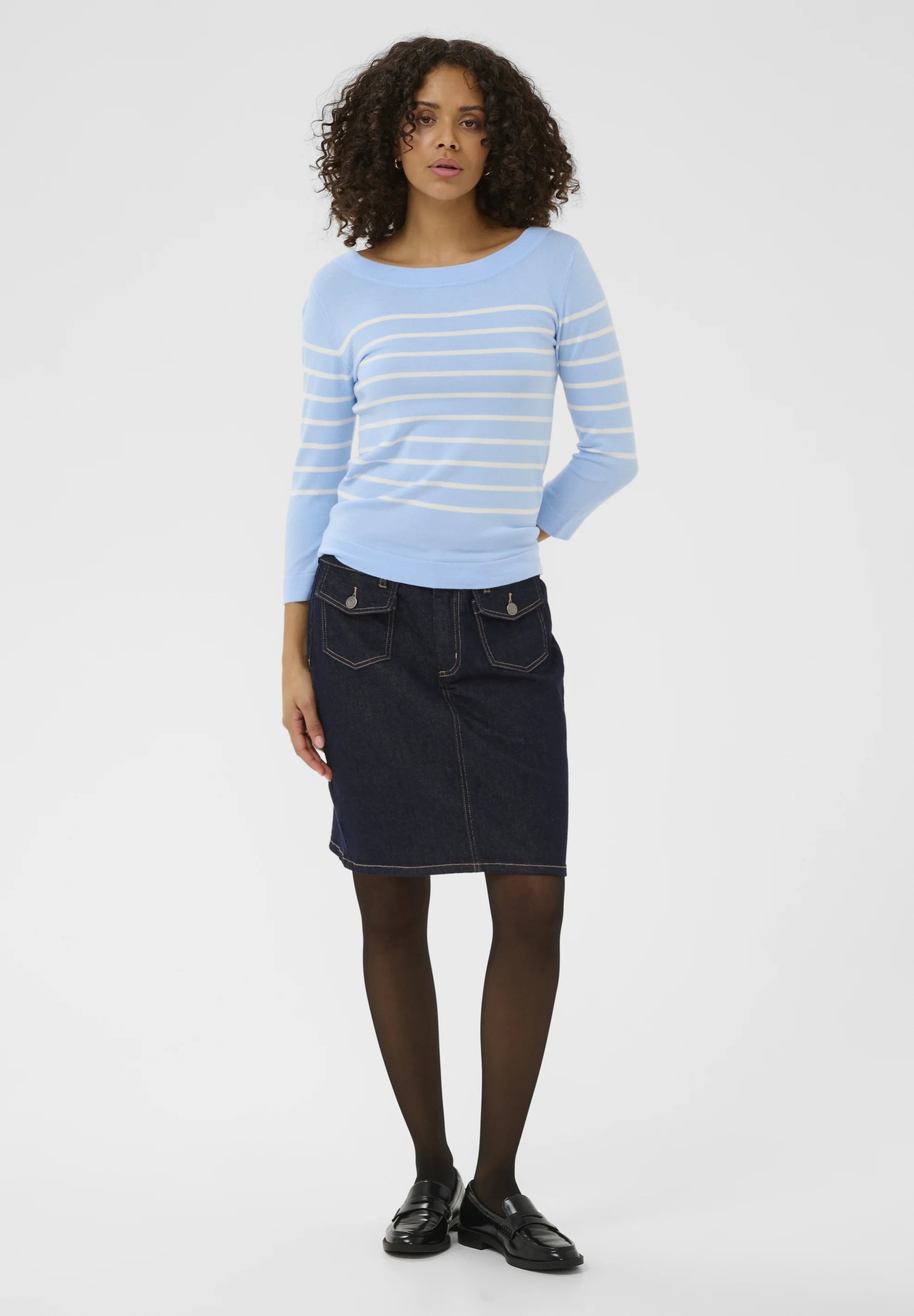 Kaffe KAlizza Boatneck Pullover