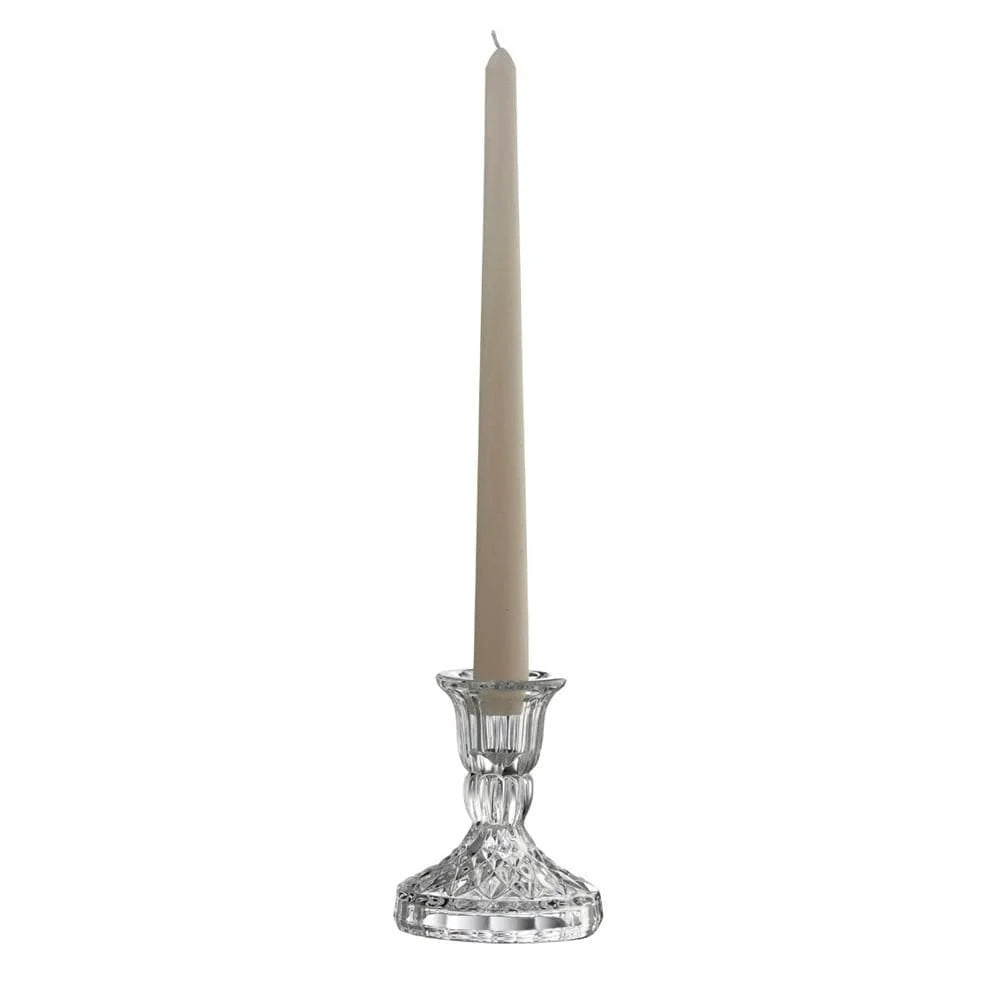 Galway Crystal Ashford 4" Candlestick Pair