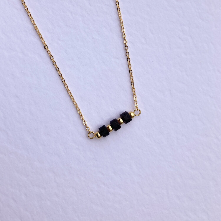 Deeca 18kt Gold Plated Beaded Necklace